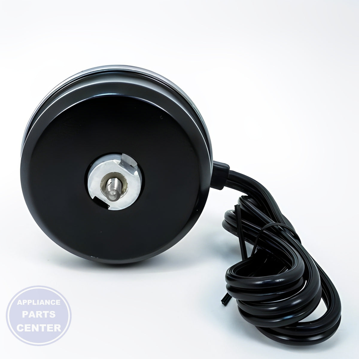PACKARD MOTOR 2 WATT ALUMINUM UNIT BEARING 115 VOLTS CW 1550 RPM - Side view with specific measurements