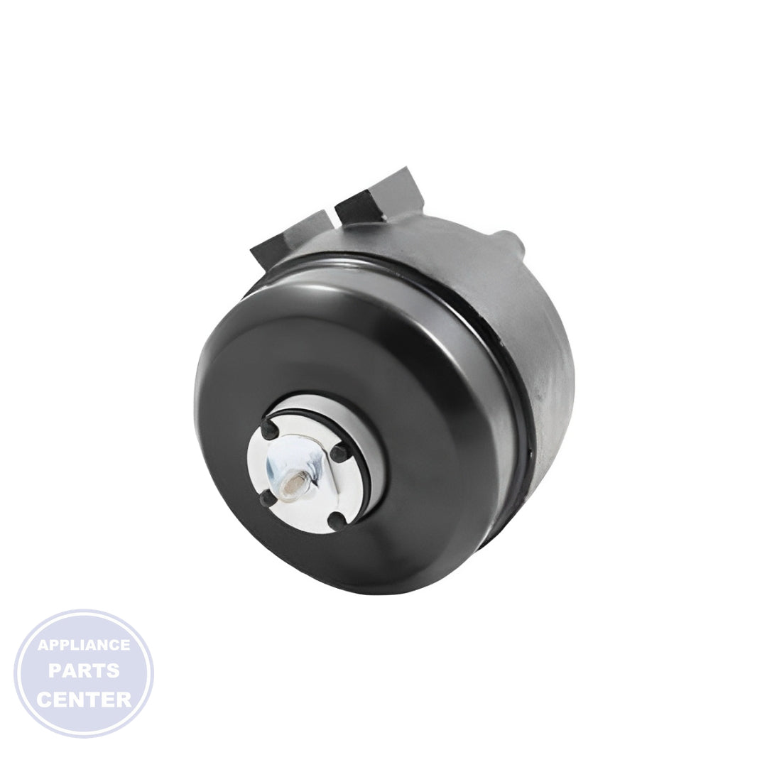 PACKARD MOTOR CAST IRON BEARING UNIT 9 WATT 115 VOLTS CW 1550 RPM - Side view with precise measurements
