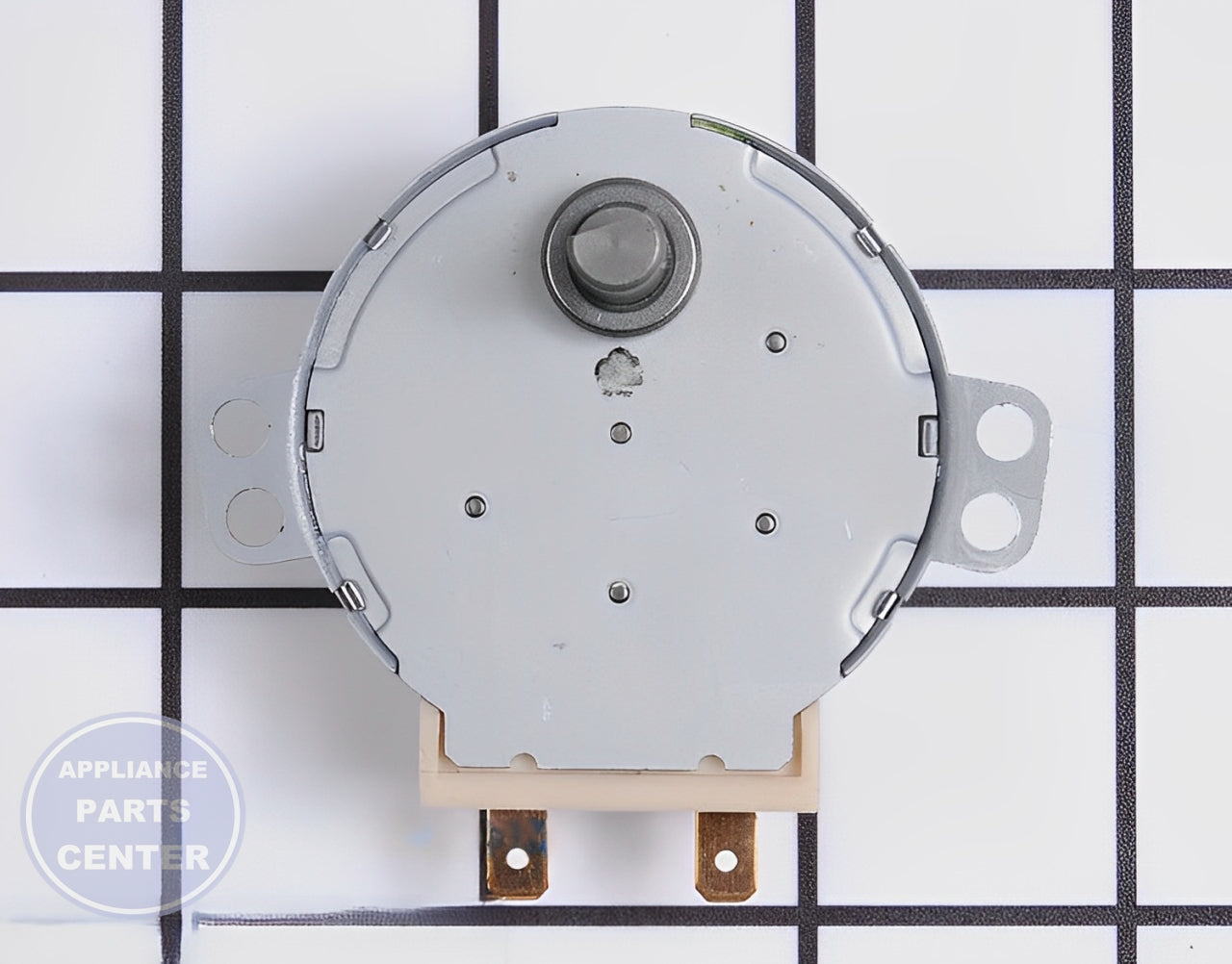 LG MICROWAVE OVEN SYNCHRONOUS TURNTABLE MOTOR 6549W1S018C - Detailed view of high-quality construction