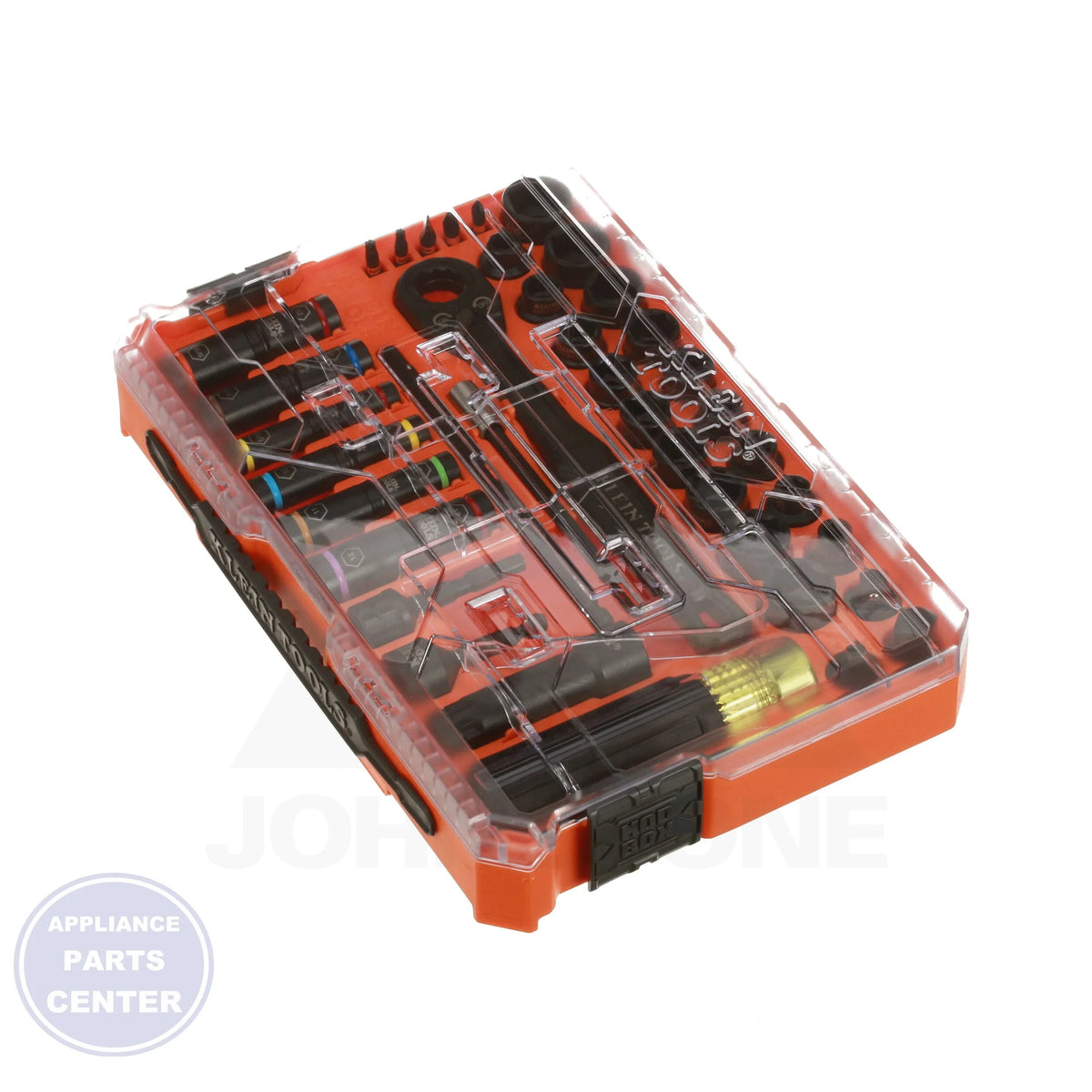 KNECT™ Complete Impact Pass Through and Flip Socket Set 39-Piece - Detailed view of the 39-piece set with multiple bits and adapters