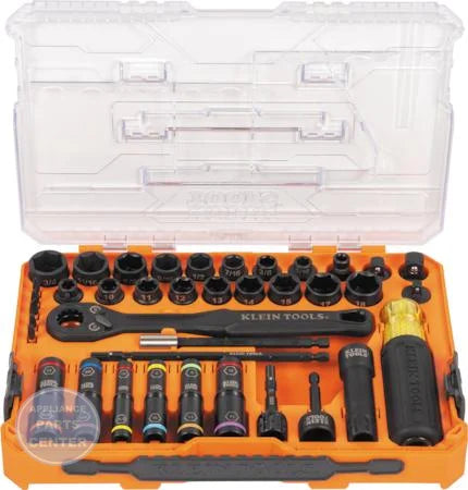KNECT™ Complete Impact Pass Through and Flip Socket Set 39-Piece - Main view showing versatile use for various models