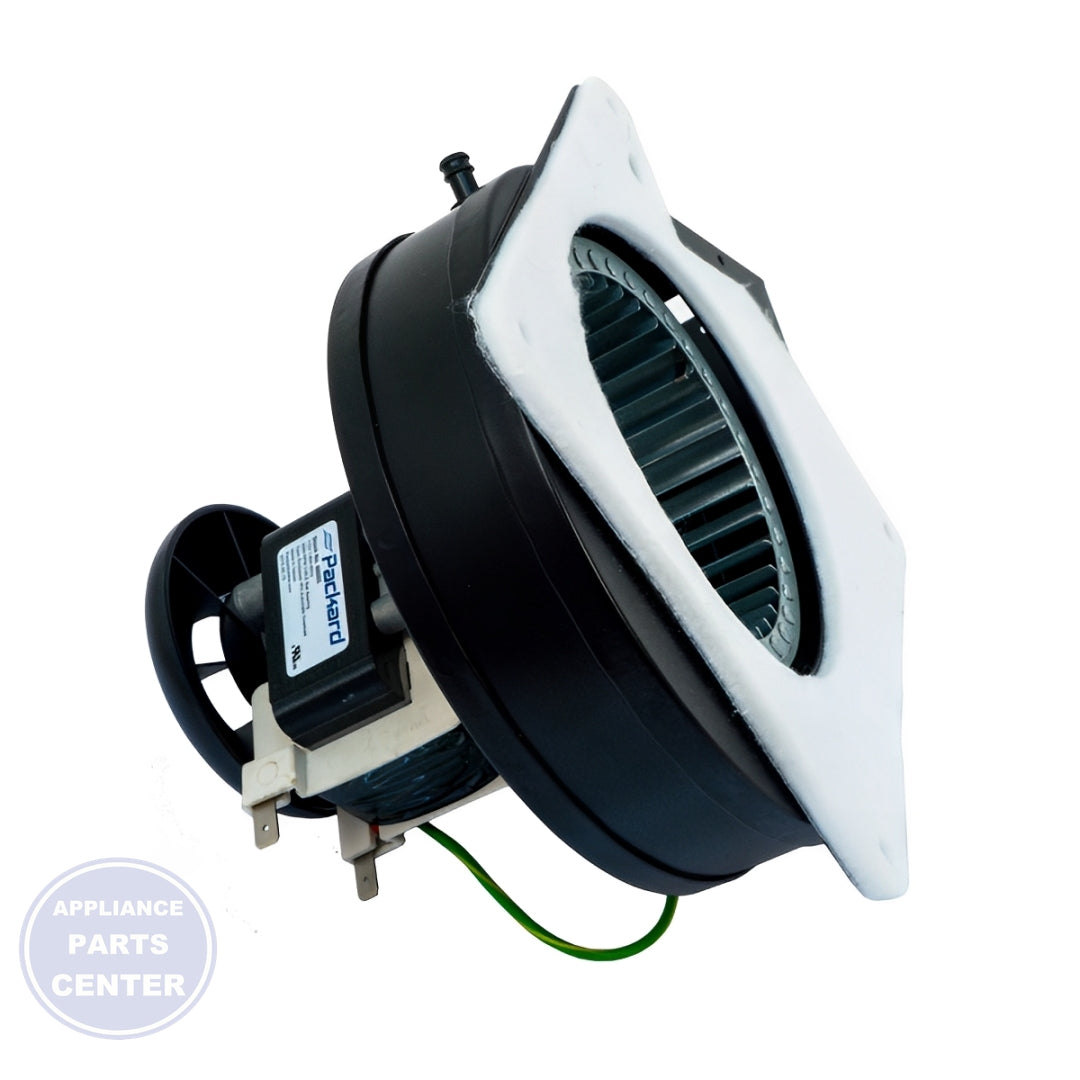 PACKARD DRAFT INDUCER 66005 - Side view with 115V power supply