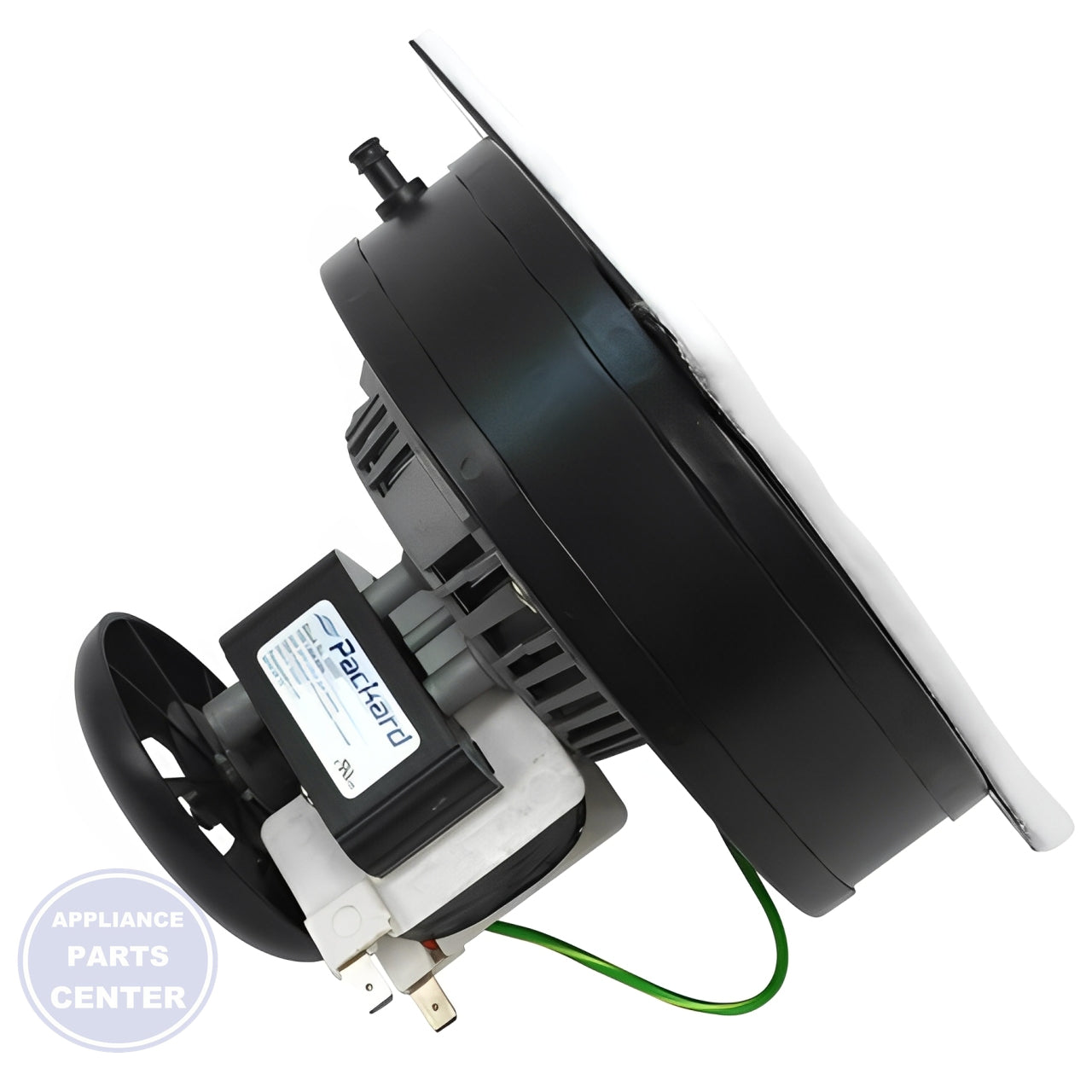 GOODMAN PACKARD DRAFT INDUCER 66005 - Installation in Goodman model showing key mounting points