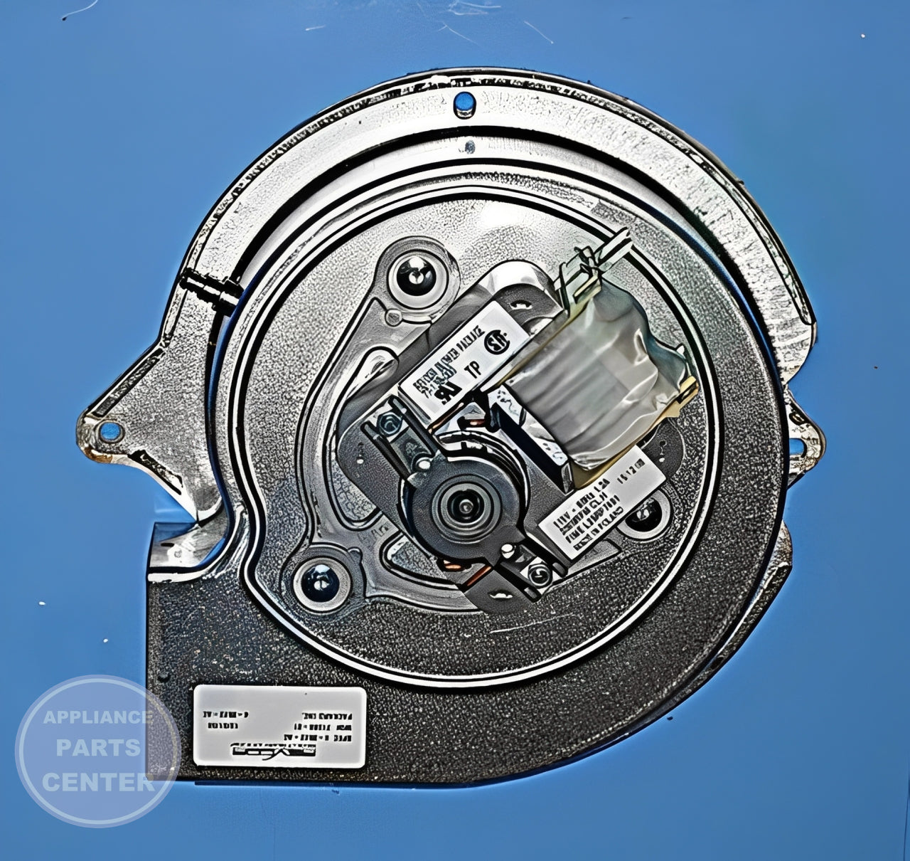 GOODMAN PACKARD DRAFT INDUCER 66005 - Installation in Goodman model showing key mounting points