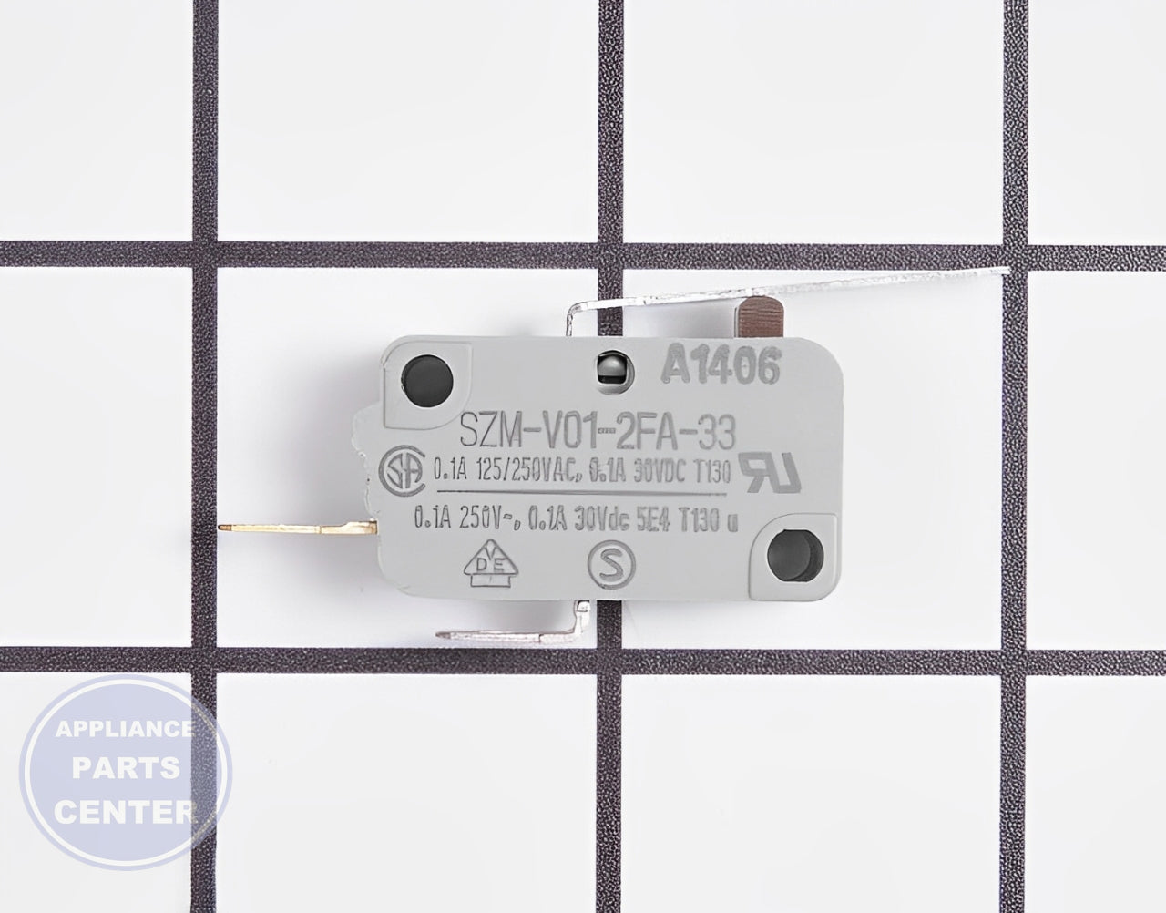 LG REFRIGERATOR MICRO SWITCH 6600JB3001C - Main view showing compatibility with LGE Refrigerator and Microwave