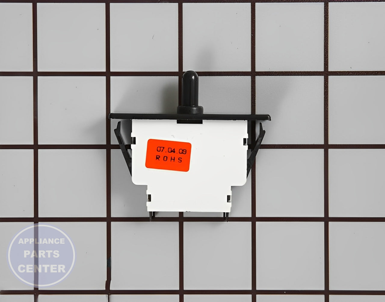 LG REFRIGERATOR PUSH BUTTON SWITCH 6600JB3007E - Detailed view of durable construction and technical details