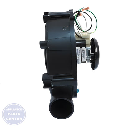 Goodman PACKARD BLOWER DRAFT INDUCER 66071 - Installation in Goodman model showing key mounting points