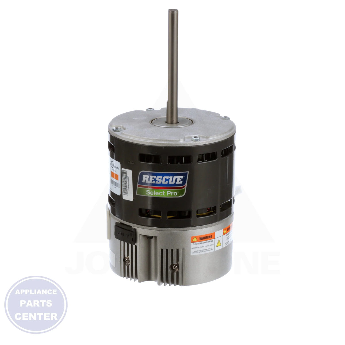 RESCUE SELECT PRO® Blower Motor 6643 - Detailed view of 82% efficiency and 1/2" shaft diameter