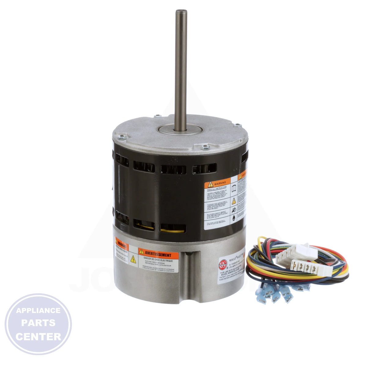 RESCUE SELECT PRO® Blower Motor 6643 - Side view with 5-5/8" diameter and 3/4 HP