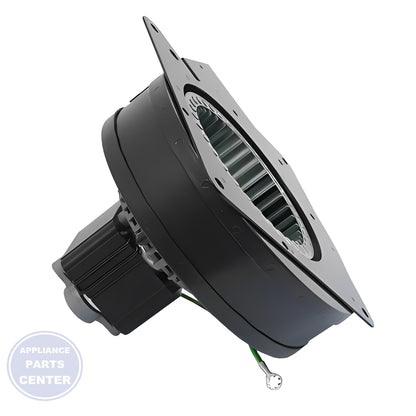 Draft Inducer 66501 - Side view with 115V and 1.2A specifications
