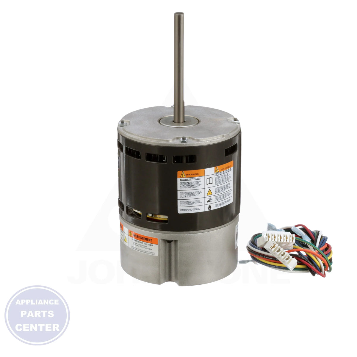 RESCUE SELECT Pro™ Blower Motor 6653 - Side view with 5-5/8" Diameter and 1 HP specifications