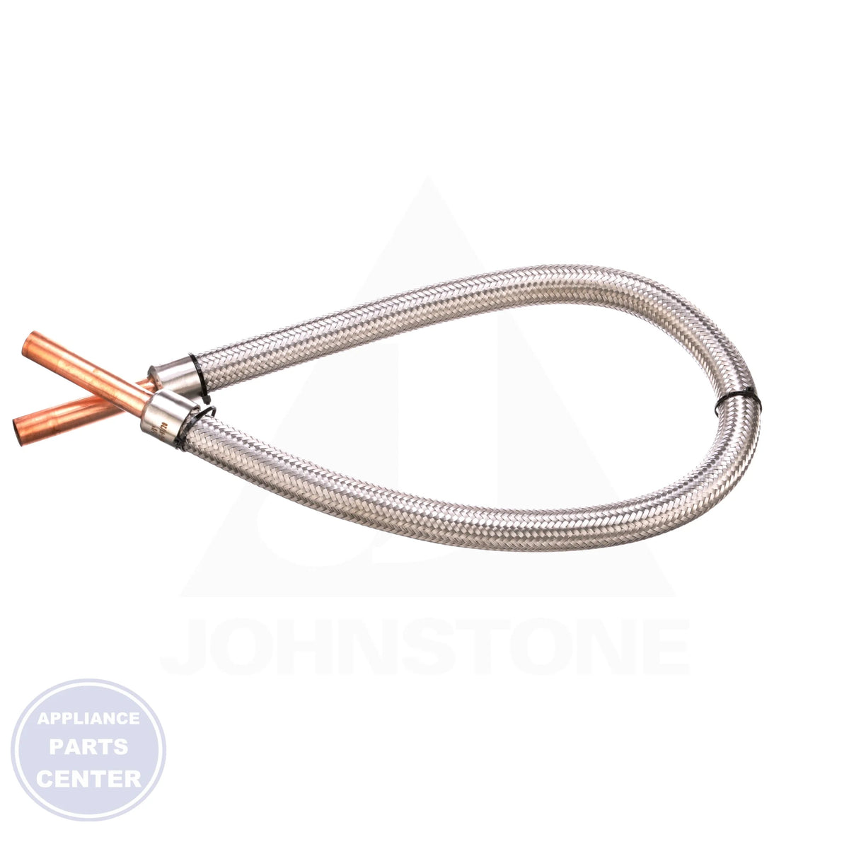 No-Kink™ Flexible Mini-Split Refrigerant Line Connector 66735 - Detailed view of braided stainless steel construction