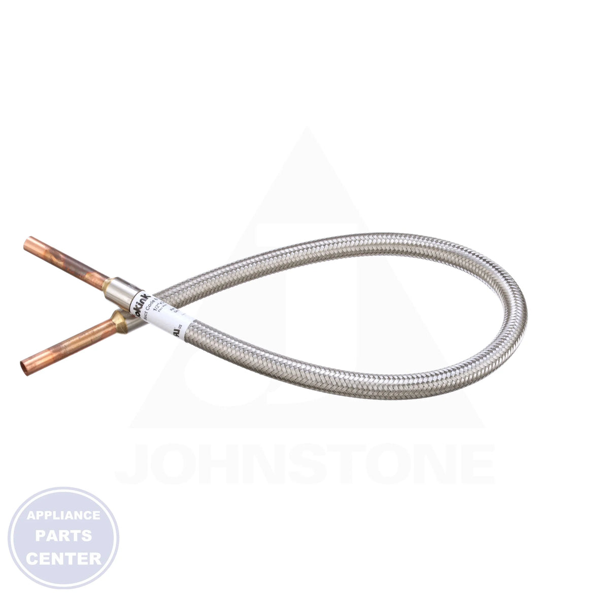 No-Kink™ Flexible Mini-Split Refrigerant Line Connector 66737 - Detailed view of braided stainless steel body