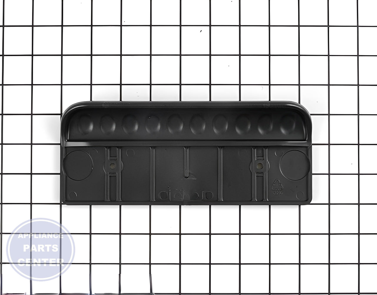 WHIRLPOOL REFRIGERATOR HANDLE DOOR (BLACK) 67005125 - Detailed view of sturdy construction