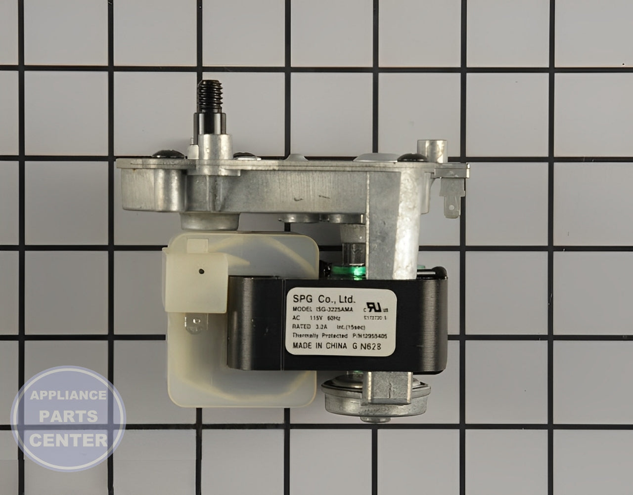 Amana Auger Motor 67006342 - Main view showing 8 lbs ice support for Amana, Maytag, Whirlpool, Kenmore, Jenn Air, KitchenAid models