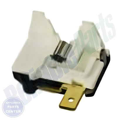 LG REFRIGERATOR COMPRESSOR OVERLOAD PROTECTOR 6750C-0005P - Side view with precise measurements for optimal fit