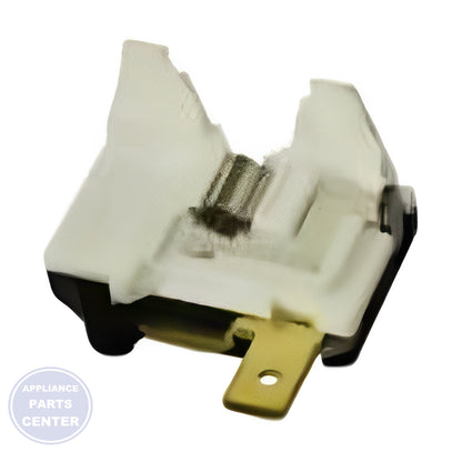 LG REFRIGERATOR COMPRESSOR OVERLOAD PROTECTOR 6750C-0005P - Installation in LG refrigerator model, displaying key mounting points