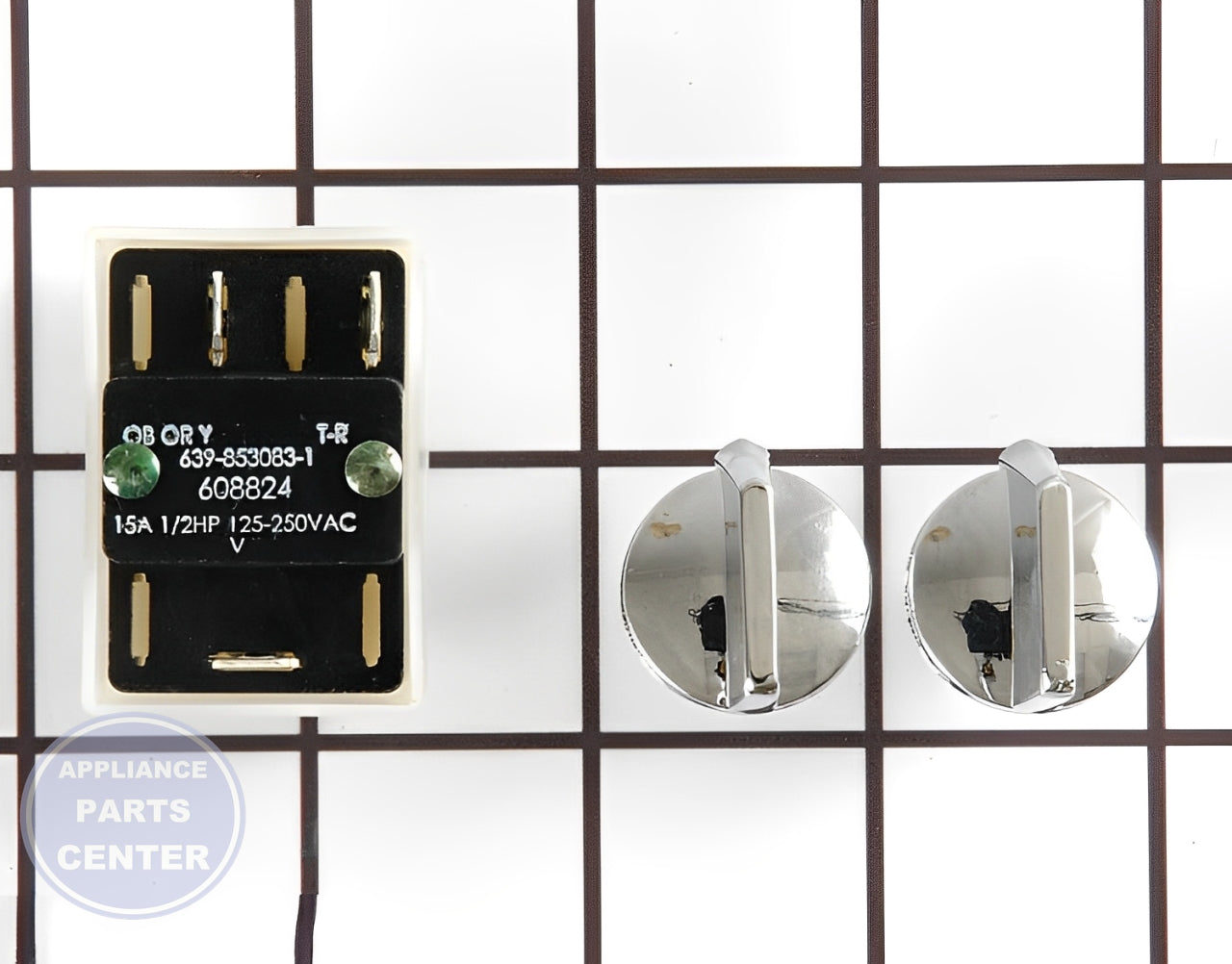 WHIRLPOOL TRASH COMPACTOR ON OFF START TOP LIMIT SWITCH 675382 - Main view showing on/off functionality for various models