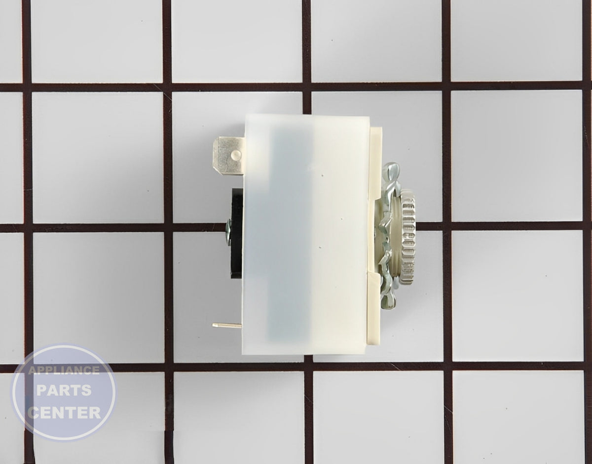 WHIRLPOOL TRASH COMPACTOR ON OFF START TOP LIMIT SWITCH 675382 - Side view with precise measurements