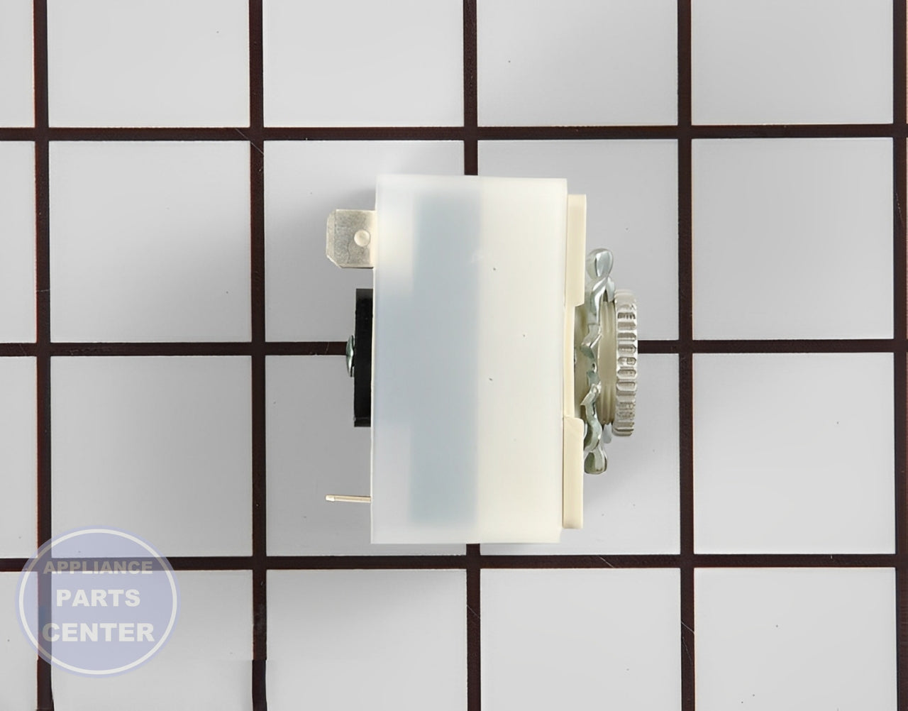 WHIRLPOOL TRASH COMPACTOR ON OFF START TOP LIMIT SWITCH 675382 - Side view with precise measurements