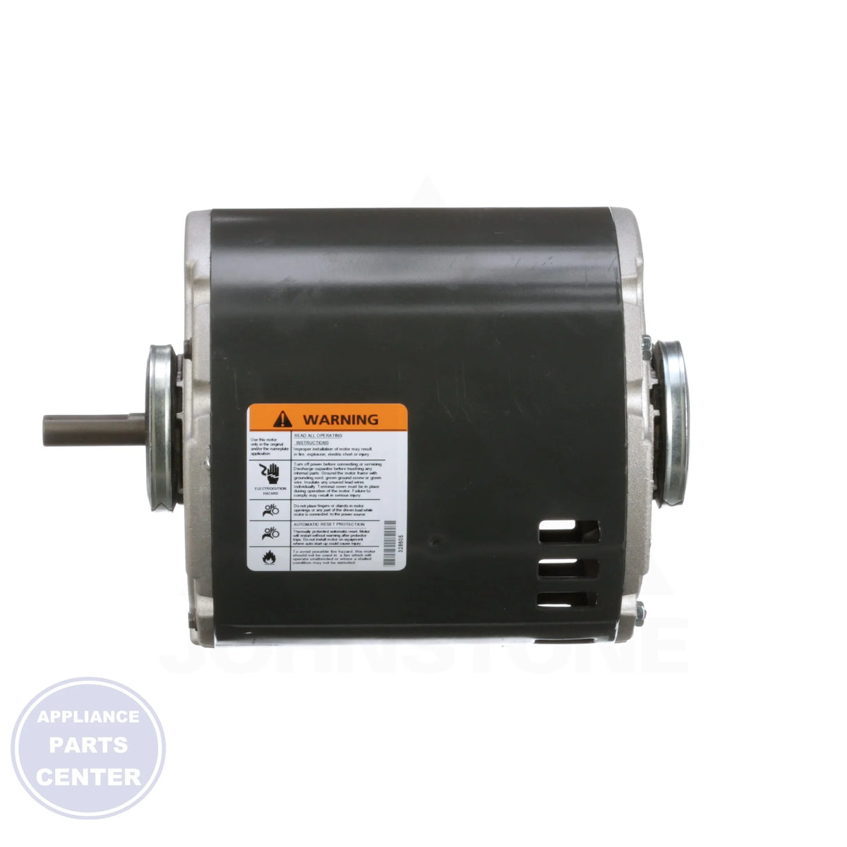 Evaporative Cooler Motor 6767 - Side view with 6-3/10" diameter