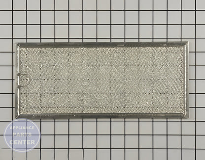WHIRLPOOL GREASE FILTER 6802A - Detailed view of precise filter specifications