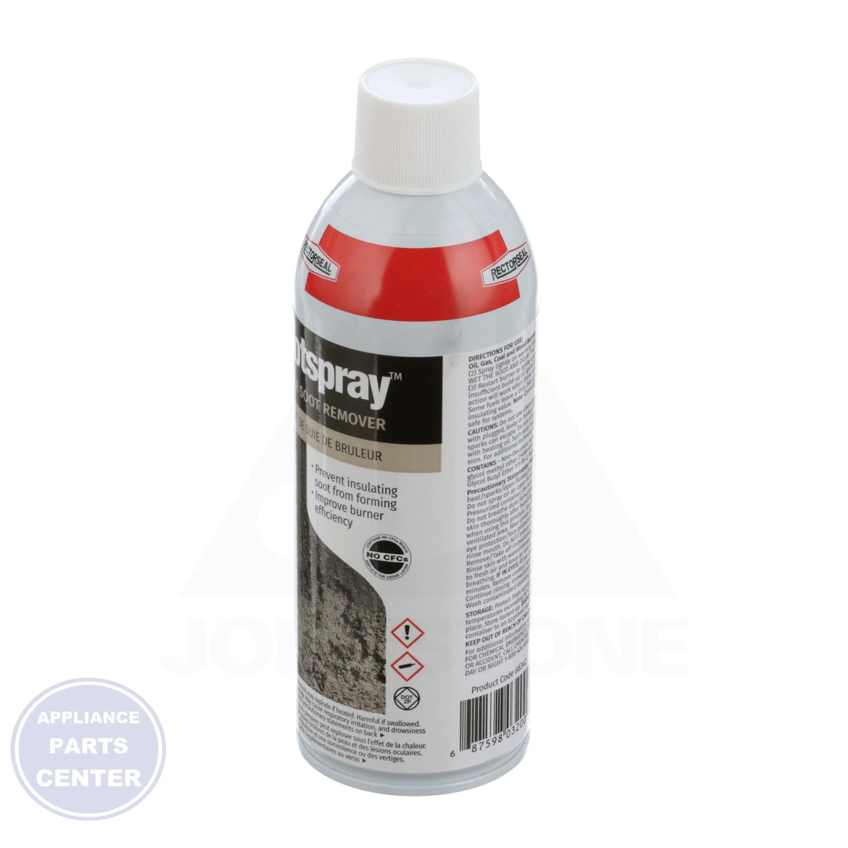 Soot Spray™ 68342 - Detailed view of catalytically active ingredients