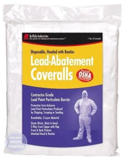 [Brand] Disposable Full Body Coveralls 68442 - Main view showing professional-grade protection for lead abatement