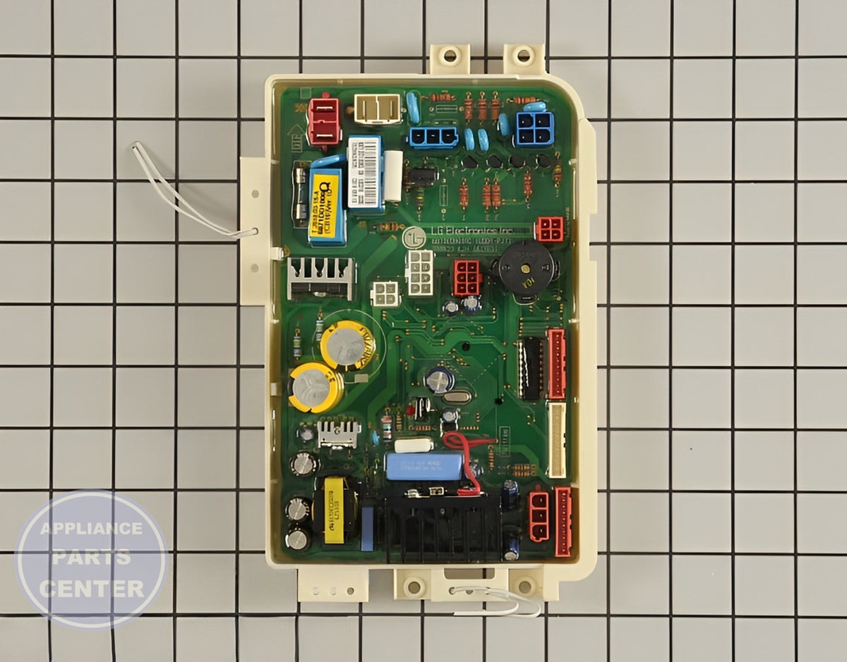 LG DISHWASHER MAIN PCB POWER CONTROL BOARD 6871DD1006Q - Main view showing control features for various models