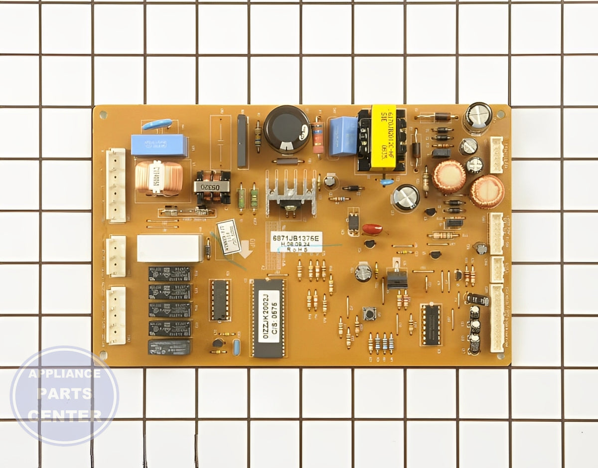 Kenmore LG Refrigerator Control Board 6871JB1375H - Main view showing temperature control for Kenmore LG models
