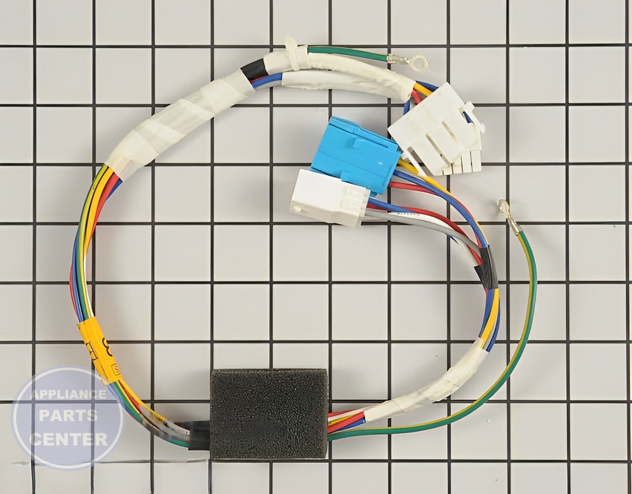 LG Washer Multi-Wire Drive Motor Wire Harness 6877ER1016B - Main view showing wire connector for specific LG models