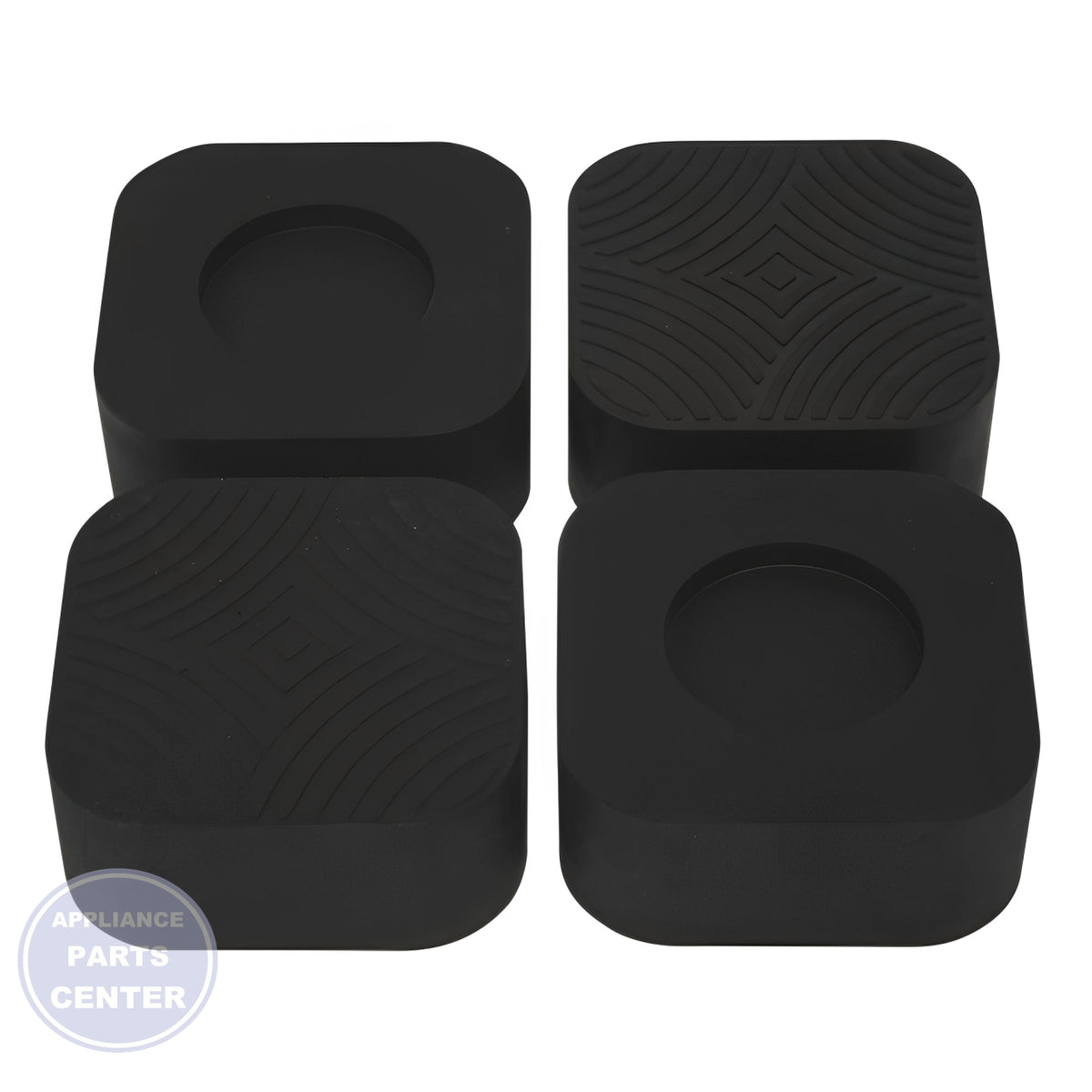 EZI EZ-FLO VIBRATION PADS (PKG OF 4) 69001 - Main view showing anti-vibration design for top models