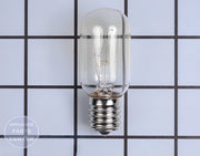 LG MICROWAVE INCANDESCENT LAMP LIGHT BULB 6912W1Z004B - Main view showing bright illumination for LG microwaves