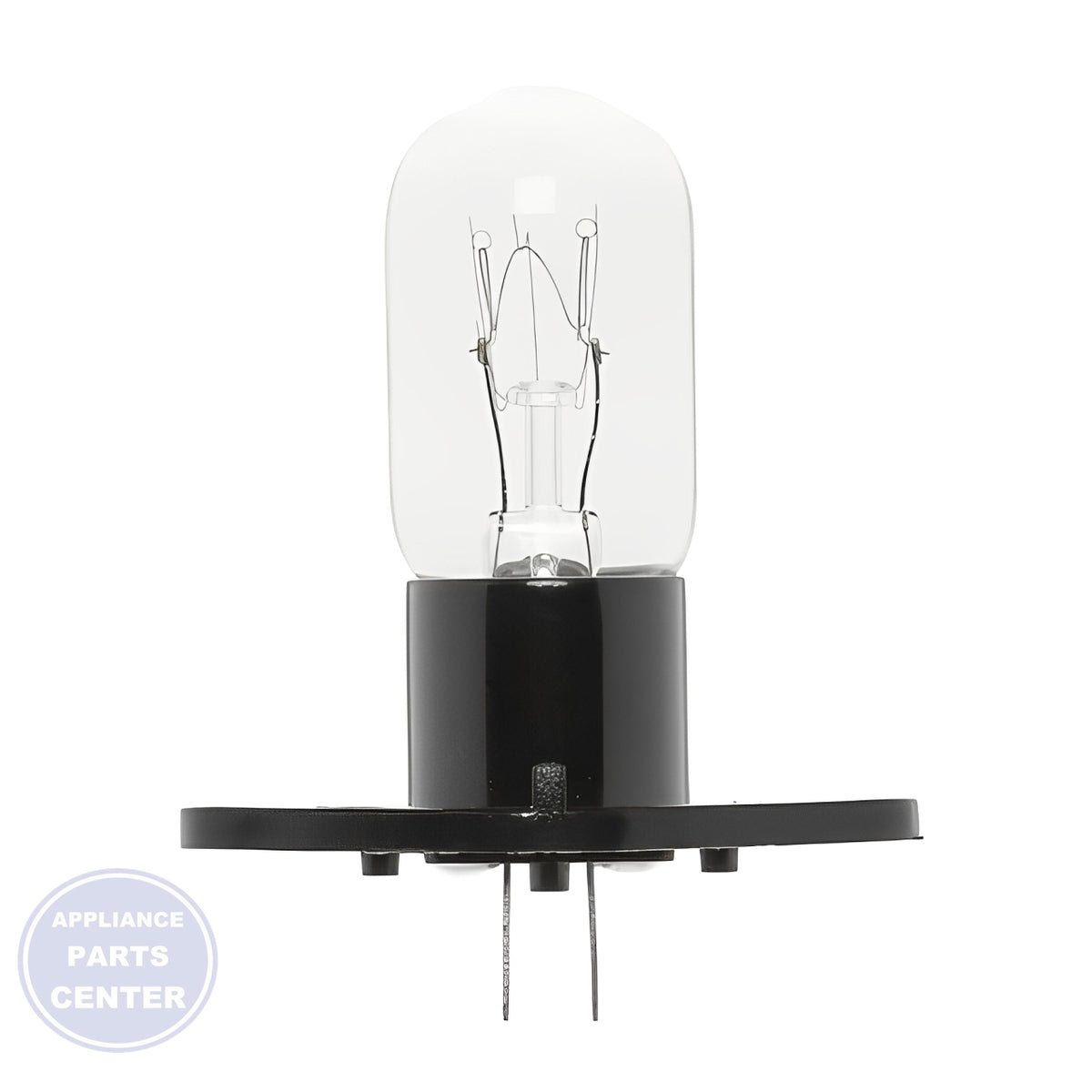 LG MICROWAVE OVEN BASELESS INCANDESCENT LAMP LIGHT BULB - Installation in LG model demonstrating easy setup