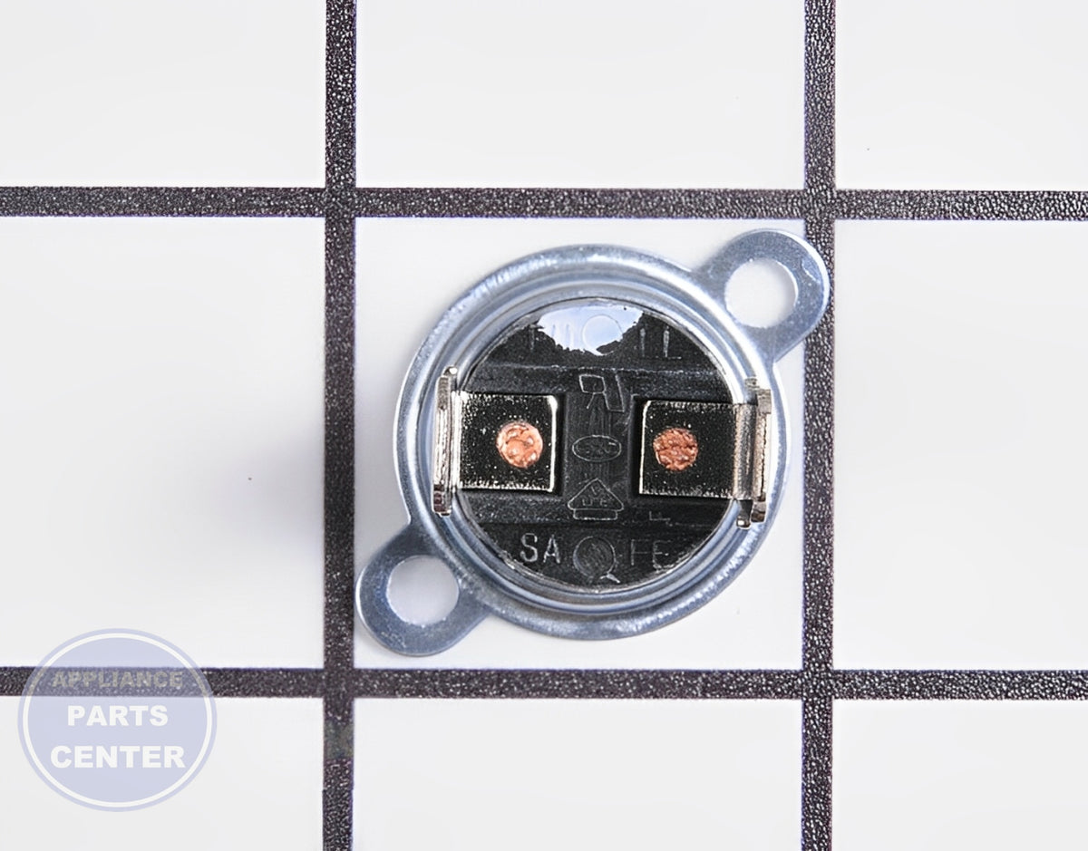 LG Oven Thermal Safety Fuse Thermostat 6930W1A003X - Side view with specific measurements