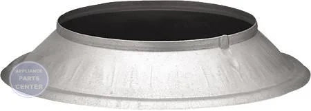 B-Vent Storm Collars 6RS - Main view showing 360° turning radius for L88-117
