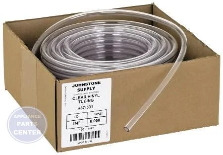 Clear Vinyl Drain Tubing 7-38 - Main view showing kink-resistant feature for R87-709 model