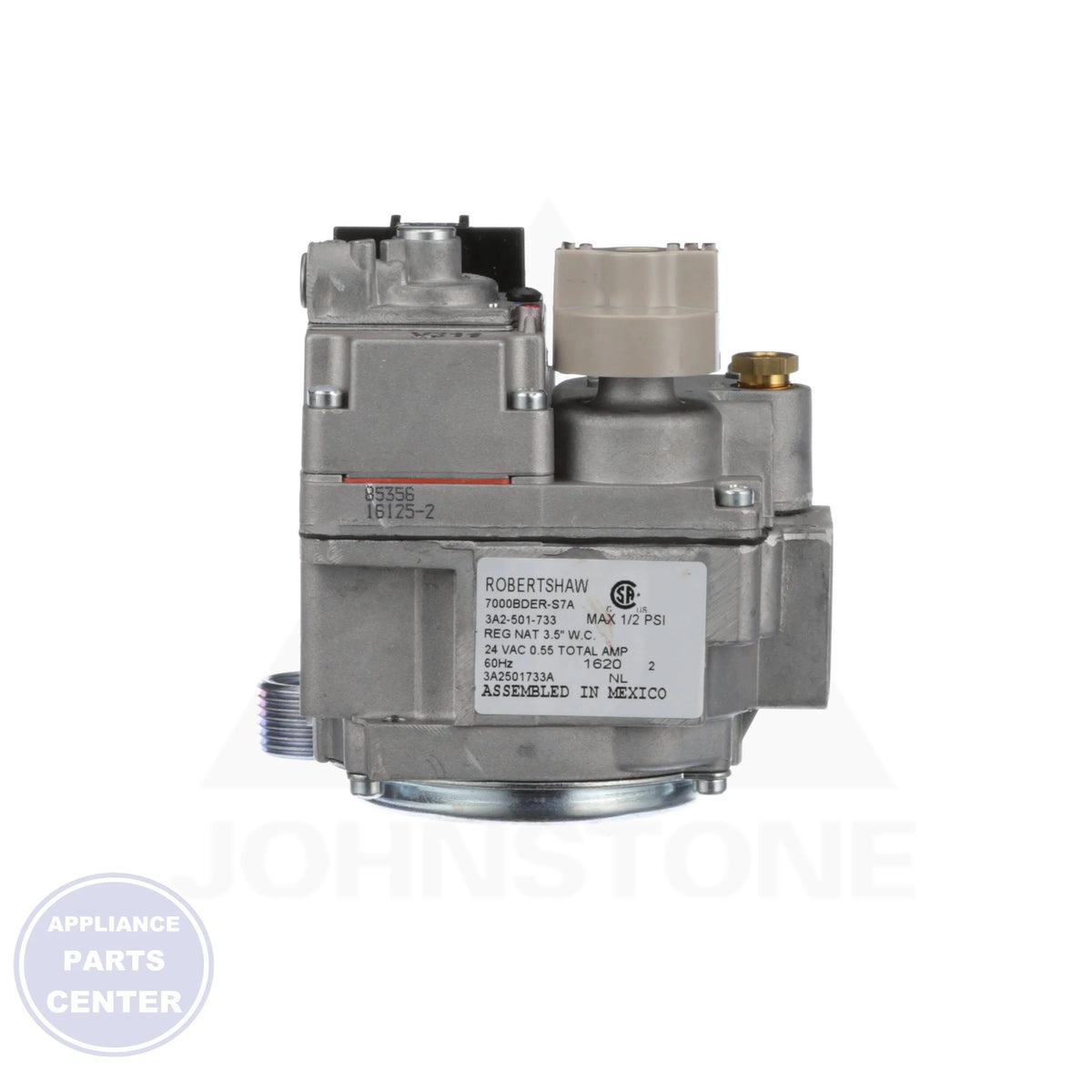 Universal Gas Valve 700-056 - Detailed view of 24V ignition system
