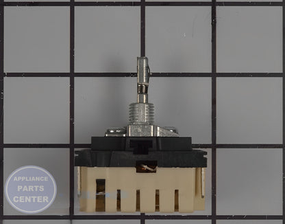 WHIRLPOOL OVEN COOKTOP BURNER SWITCH 700855K - Side view with accurate specifications