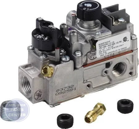[Brand] 710 Low Profile Adj. Millivolt Gas Valve 710-511 - Main view showing adjustable pressure regulator for [specific models]