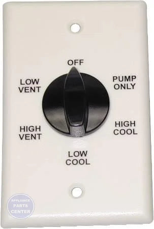 [Brand] Two-Speed Cooler Switch 7110 - Main view showing 8-position rotary design for various cooler models