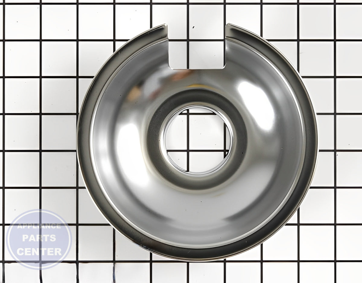 WHIRLPOOL ELECTRIC RANGE 6" CHROME DRIP 715877 - Main view showing efficient heat distribution for various models