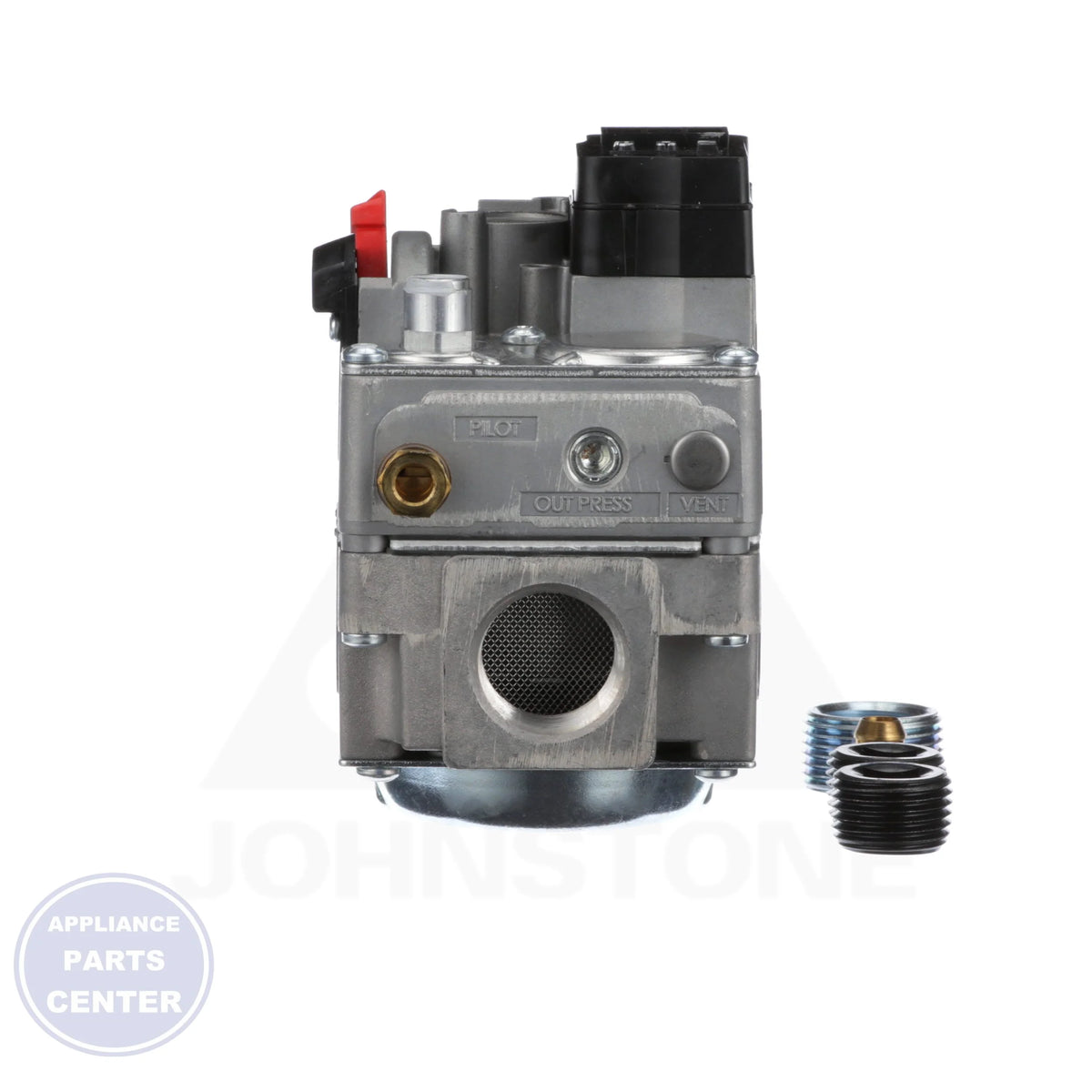 Gas Valve Assembly 720-079 - Side view with accurate measurements