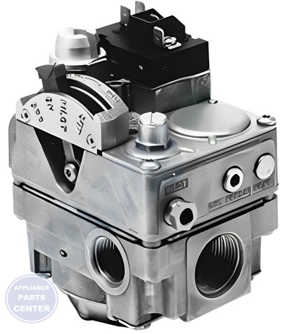 ROBERTSHAW COMBINATION GAS VALVE 720-400 - Main view showing precise dimensions for ROB models