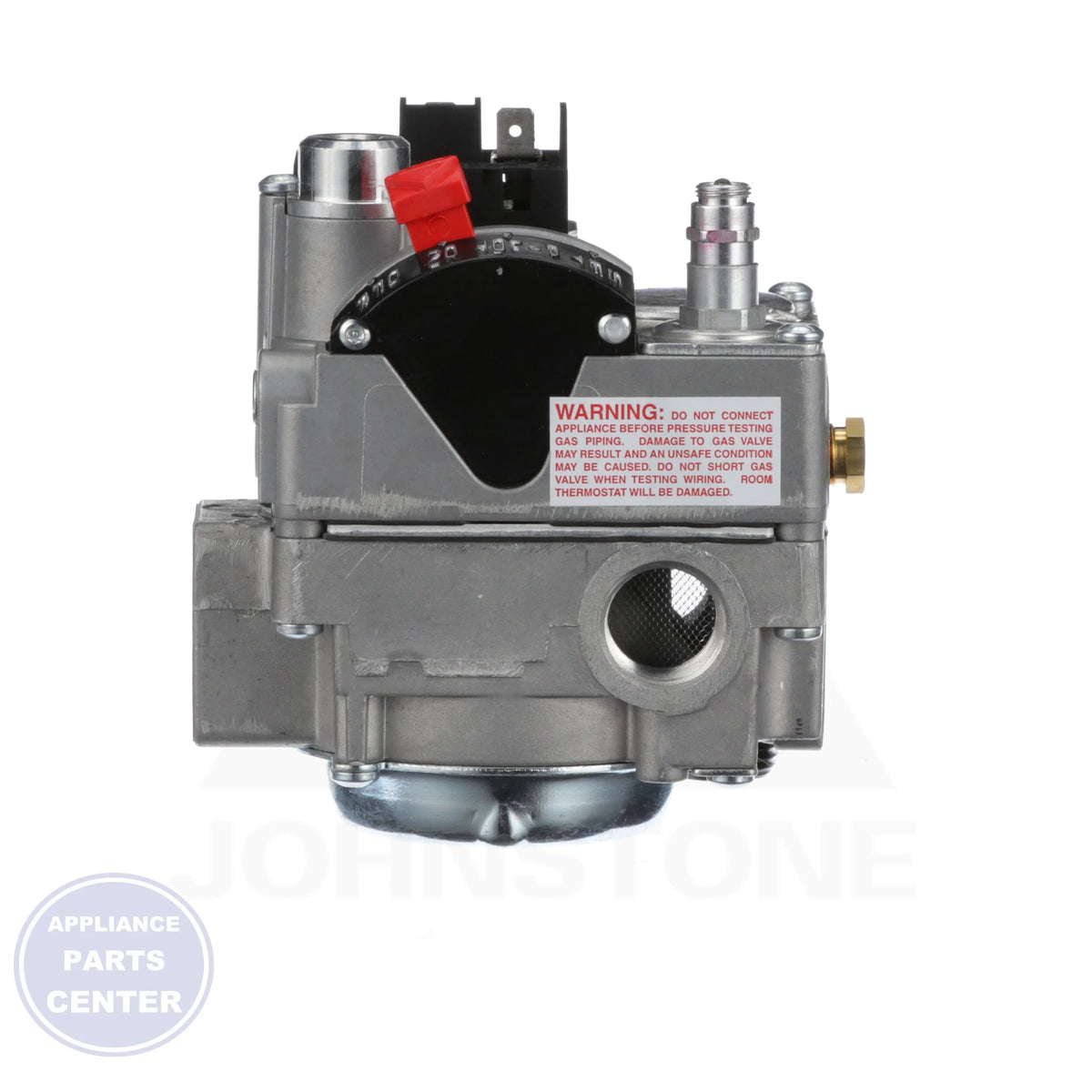 Standing Pilot Gas Valve 720-472 - Detailed view of 1/2" x 3/8" bushing and side tap
