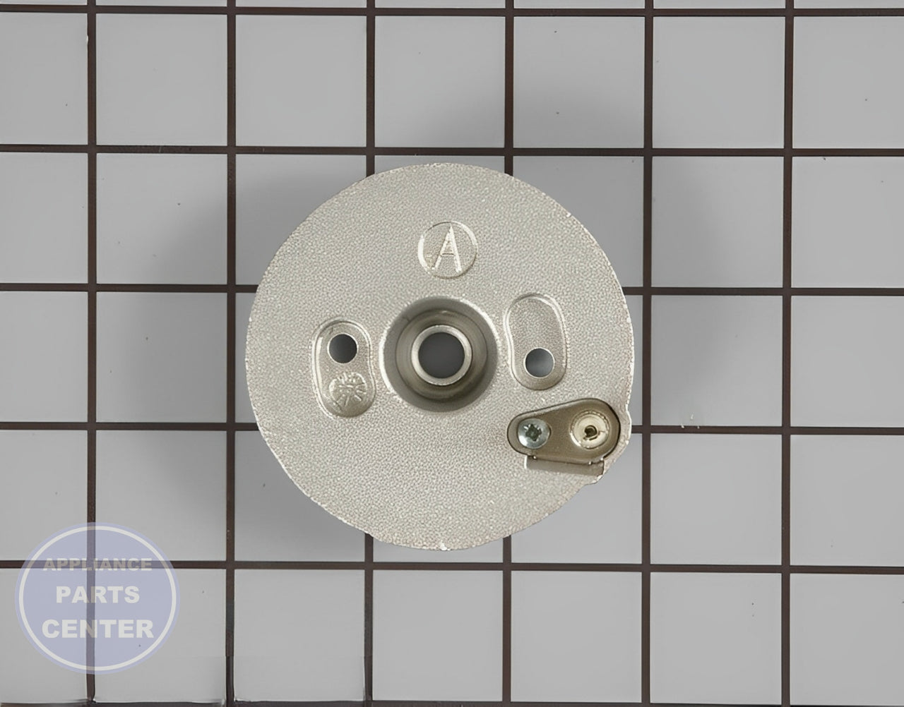 WHIRLPOOL BURNER ASSEMBLY 74007734 - Detailed view of precise temperature control features
