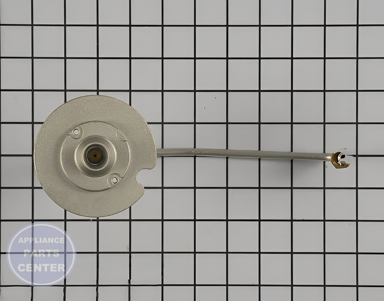 WHIRLPOOL RIGHT FRONT ORIFICE HOLDER 74010772 - Main view showing gas flow control for WPL Range