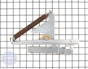 WHIRLPOOL STOVE RANGE OVEN DOOR HINGE AND SPRING 74011142 - Main view showing heavy-duty construction for various models