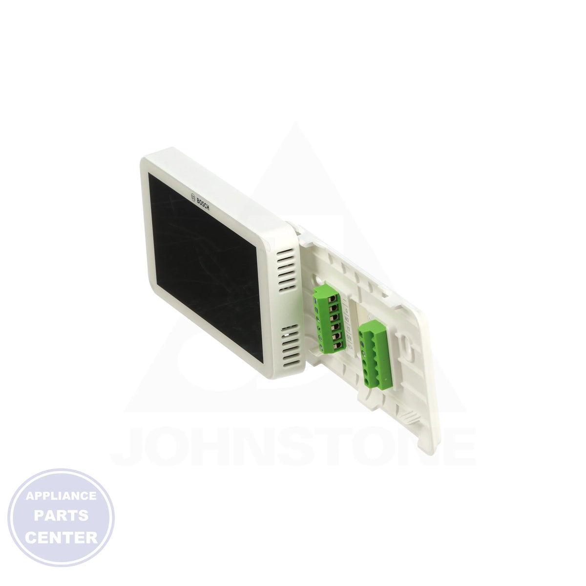 Bosch Connected Control (BCC110) Thermostat 7738007442 - Detailed view of Relay and Data Terminals