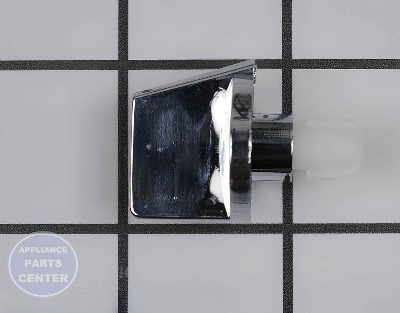 WHIRLPOOL POWER SWITCH KNOB 776594 - Detailed view of dial & button assembly